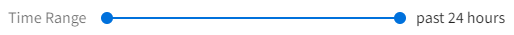 Time Range slider